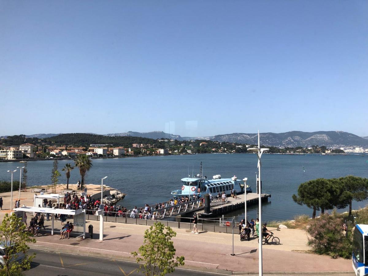 Studio Bord De Mer Et Vue Sur Mer Wifi Offert La Seyne-sur-Mer Exterior photo